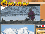 Dog sled man