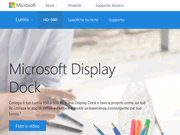 Visita lo shopping online di Microsoft Display Dock