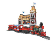 Treno e stazione Disney Lego