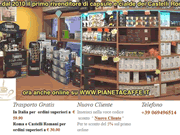 Visita lo shopping online di Pianetacaffe