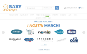 Visita lo shopping online di Baby Shop Italia