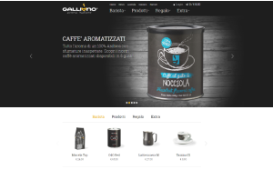 Visita lo shopping online di Galliano Caffe