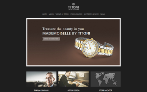 Visita lo shopping online di Titoni