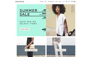 Visita lo shopping online di Skagen
