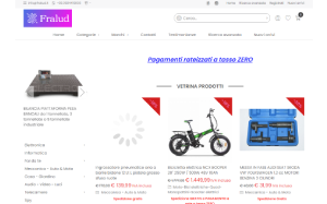 Visita lo shopping online di Fralud