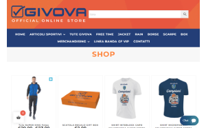 Visita lo shopping online di Givova