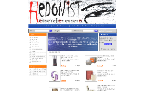 Visita lo shopping online di Hedonist