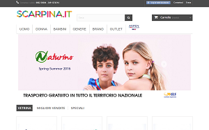 Visita lo shopping online di Scarpina