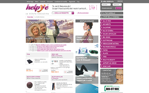 Visita lo shopping online di Helpye