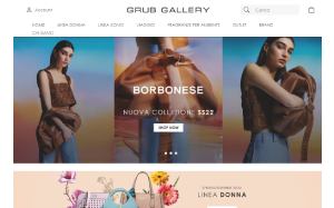 Visita lo shopping online di Grub Gallery