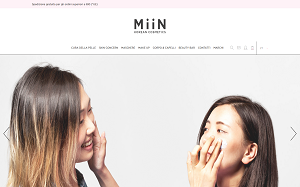 Visita lo shopping online di MiiN Cosmetics