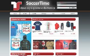 Visita lo shopping online di Soccer Time