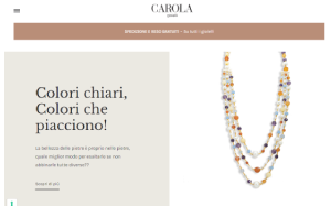 Visita lo shopping online di Carola Gioielli
