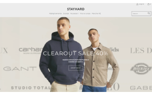 Visita lo shopping online di Stayhard