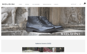 Visita lo shopping online di Calzaturificio Soldini