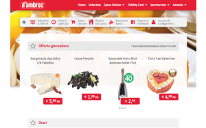 Visita lo shopping online di Ipermercato D'Ambros