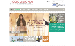Visita lo shopping online di Riccioli biondi