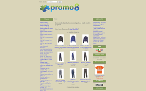 Visita lo shopping online di Promo8