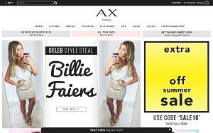 Visita lo shopping online di AX Paris