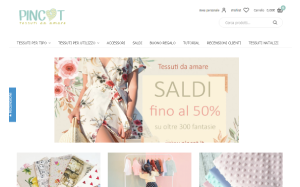 Visita lo shopping online di Pincot