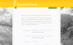 Visita lo shopping online di ScambiaTreno.it