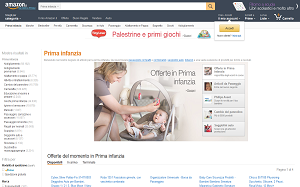 Visita lo shopping online di Amazon Prima Infanzia