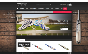 Visita lo shopping online di Cricket Prodirect