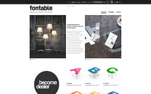 Visita lo shopping online di Fontable