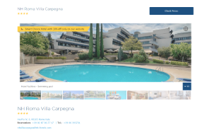 Visita lo shopping online di NH Roma Villa Carpegna