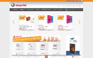 Visita lo shopping online di Oneprint