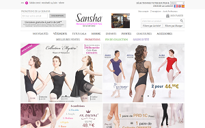 Visita lo shopping online di Sansha