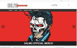 Visita lo shopping online di Salmo officialmerch