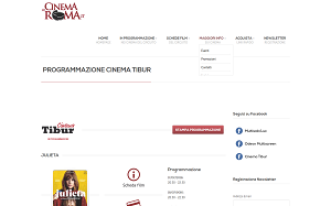 Visita lo shopping online di Cinema Tibur