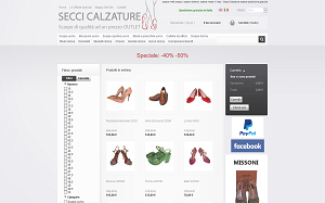 Visita lo shopping online di Secci calzature