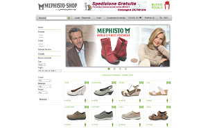 Visita lo shopping online di Mephisto-shop roma