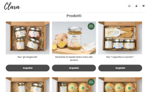 Visita lo shopping online di Clara Box Gourmet