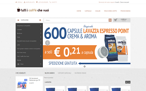 Visita lo shopping online di Tutti i caffè che vuoi