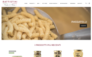 Visita lo shopping online di Battistini Pastificio
