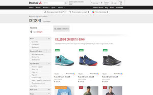 Visita lo shopping online di Reebok crossfit