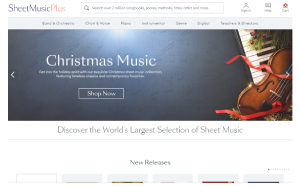 Visita lo shopping online di Sheet Music Plus