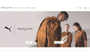 Visita lo shopping online di Maison Kitsune