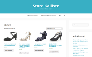 Visita lo shopping online di Kalliste store