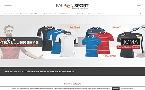 Visita lo shopping online di Balboni Sport