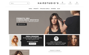 Visita lo shopping online di Hairstudios