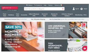 Visita lo shopping online di Axminster tools