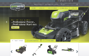 Visita lo shopping online di Greenworks tools