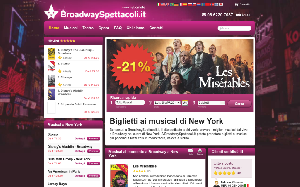 Visita lo shopping online di Broadway Spettacoli