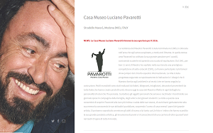 Visita lo shopping online di Casa Museo Luciano Pavarotti