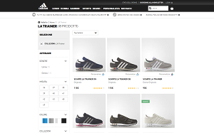 Visita lo shopping online di LA Trainer adidas