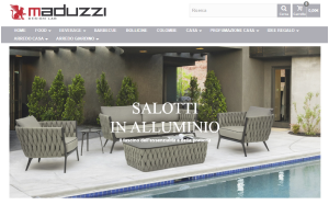 Visita lo shopping online di Maduzzi
